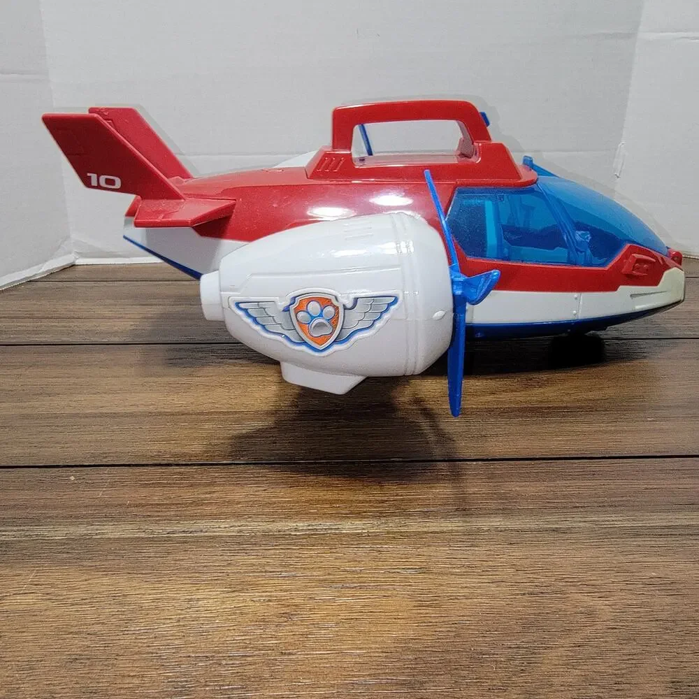 Paw Patrol Light and Sound Air Patroller Plane + 9 Paw Patrol Dogs